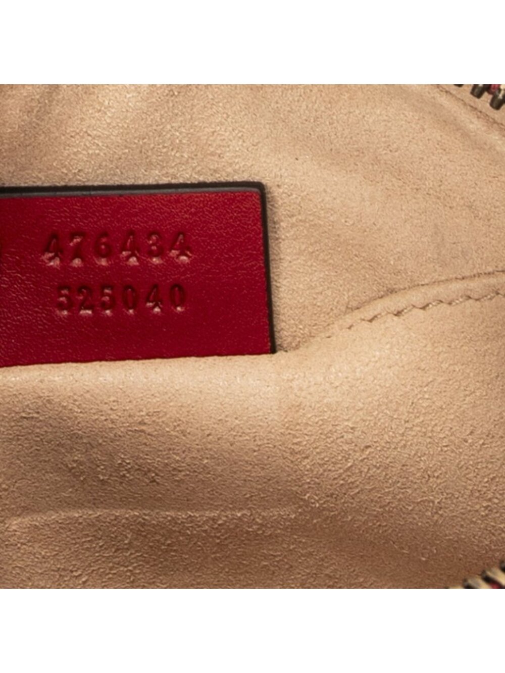 Gucci Marmont Belt Bag Red Matelasse Chez Blanc Leather - Picture 5 of 5